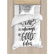 Nap is Always an Idea Duvet Cover Set