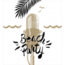 Musical Beach Party Duvet Cover Set