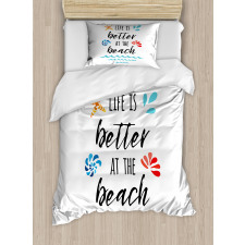 Travel Anchor Wave Duvet Cover Set