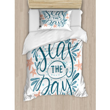 Seas Day Starfishes Duvet Cover Set