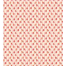 Feminine Floral in Pink Tones Duvet Cover Set