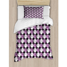 Circular Motifs Design Duvet Cover Set