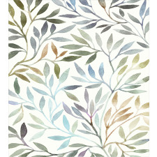 Watercolor Floral Pattern Duvet Cover Set