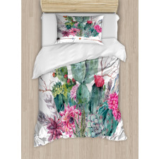 Bouquet in Boho Style Arrow Duvet Cover Set