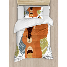 Woodland Trees and Animal Duvet Cover Set