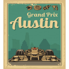 Grand Prix Texas Racing Car Duvet Cover Set