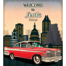 Welcome to Texas Greeting Duvet Cover Set