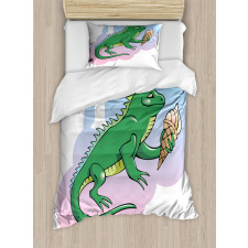 Animal in Nursery Cartoon Duvet Cover Set