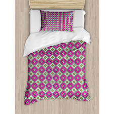 Colorful Ornate Design Duvet Cover Set