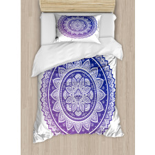 Flourishing Petals Asian Duvet Cover Set