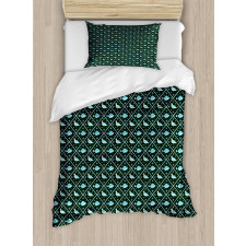 Northern Marine Creatures Duvet Cover Set