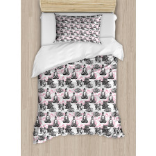 Oriental Dragon House Duvet Cover Set