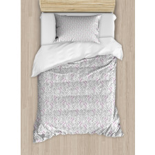 Art Deco Sprigs and Berries Duvet Cover Set