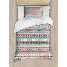 Cultural Geometric Pattern Duvet Cover Set