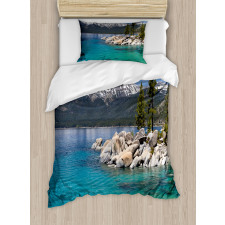 Sand Harbor Lake Tahoe Duvet Cover Set