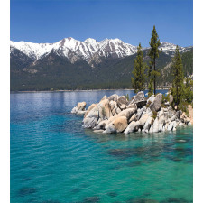 Sand Harbor Lake Tahoe Duvet Cover Set