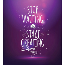 Stop Waiting Start Creating Duvet Cover Set