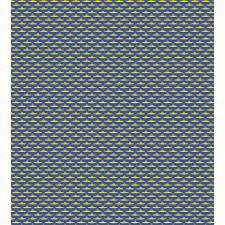 Pictogram Pattern Ocean Duvet Cover Set
