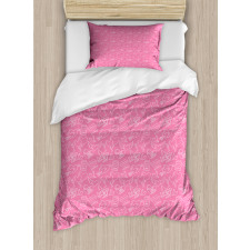 Romantic Celebration Outline Duvet Cover Set