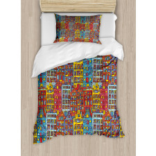 Sketch Amsterdam Duvet Cover Set