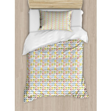 Scribble Rounds Polka Dots Duvet Cover Set