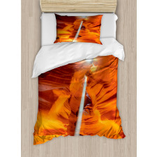 Sandstone Sunbeam Canyon Duvet Cover Set