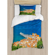 Seaside Village Cefalu Vista Duvet Cover Set