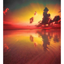 Sunrise Water Reflection Duvet Cover Set