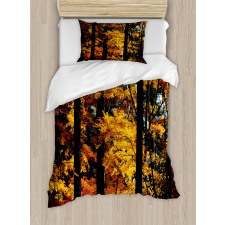 Fall Tranquil Countryside Duvet Cover Set