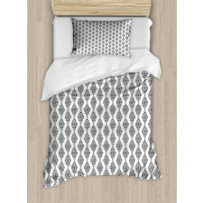 Monochrome Pattern Duvet Cover Set