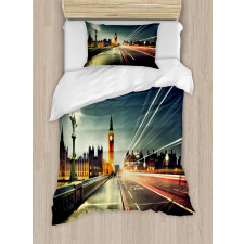 Big Ben Urban Cityscape Duvet Cover Set