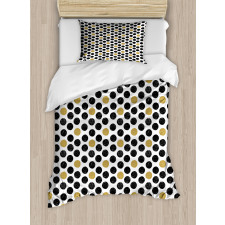 Grungy and Glamour Rounds Duvet Cover Set