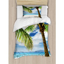 Sandy Beach Sunny Duvet Cover Set