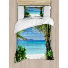 Idyllic Oceanic Resort Duvet Cover Set