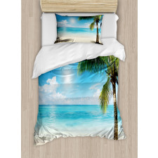 Coconut Shadows Duvet Cover Set