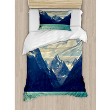 Northern Norway Harbor Duvet Cover Set