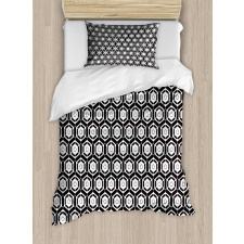 Modern Futuristic Motif Duvet Cover Set