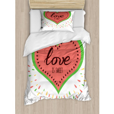 Love is Heart Duvet Cover Set