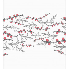 Branches of Winter Berry Duvet Cover Set