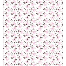 Girls Doing Ballet Duvet Cover Set