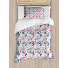 Hawaiian Botanical Duvet Cover Set