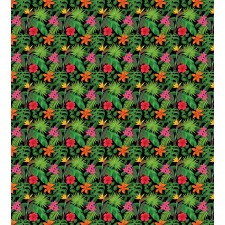 Colorful Summer Foliage Duvet Cover Set