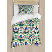 Flora Cocks Duvet Cover Set