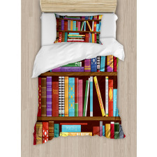 Different Subjects Books Duvet Cover Set