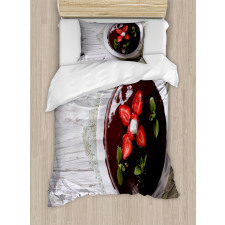 Photo of Chocolate Cake Duvet Cover Set