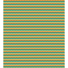 Geometric Colorful Lines Duvet Cover Set