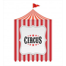 Circus Tent Flagpole Duvet Cover Set