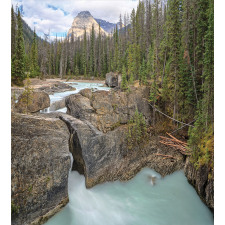 Natural Bridge from Rocks Duvet Cover Set