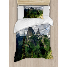 Panoramic Spring Landscape Duvet Cover Set