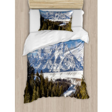 Magnificent Grand Teton Duvet Cover Set